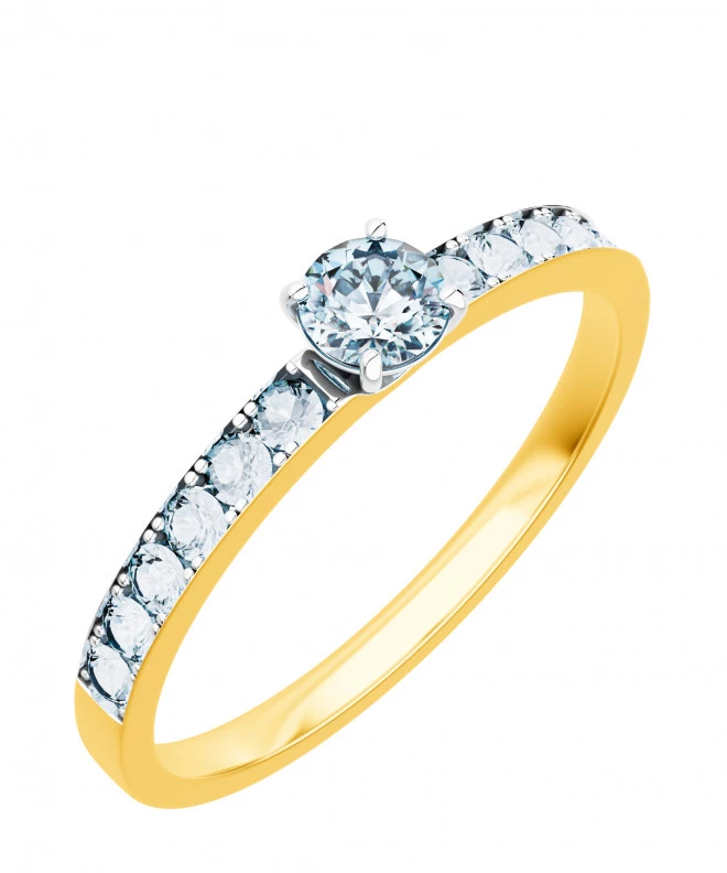 Inel Bonore - Aur 585 - Diamant 0,4 ct 91338