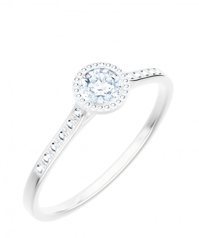 Inel Bonore - Aur Alb 585 - Diamant 0,4 ct 118277