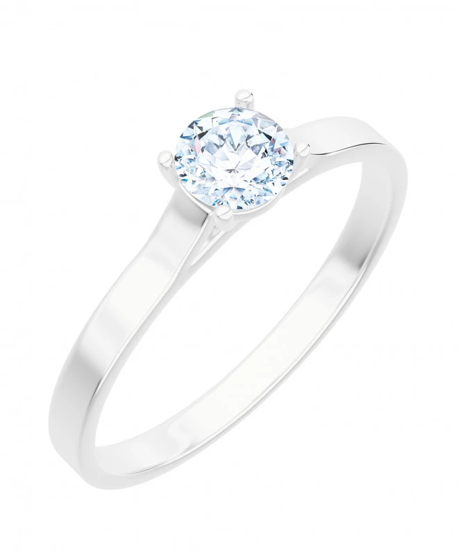 Inel Bonore - Aur Alb 585 - Diamant 1 ct 118268
