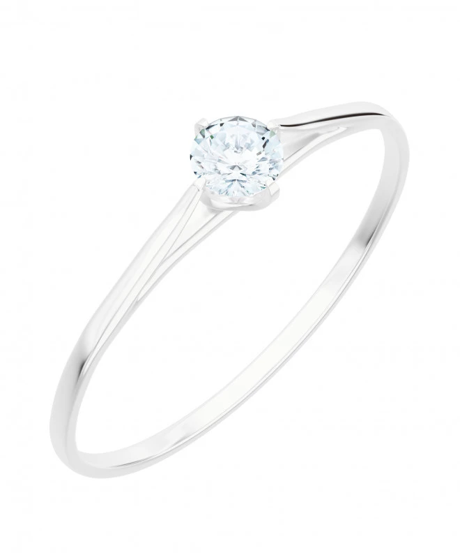 Inel Bonore - Aur Alb 585 - Diamant 0,5 ct 117240