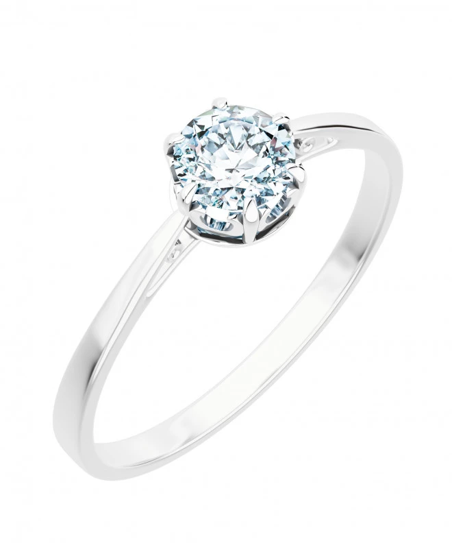 Inel Bonore - Aur Alb 585 - Diamant 1 ct 118264