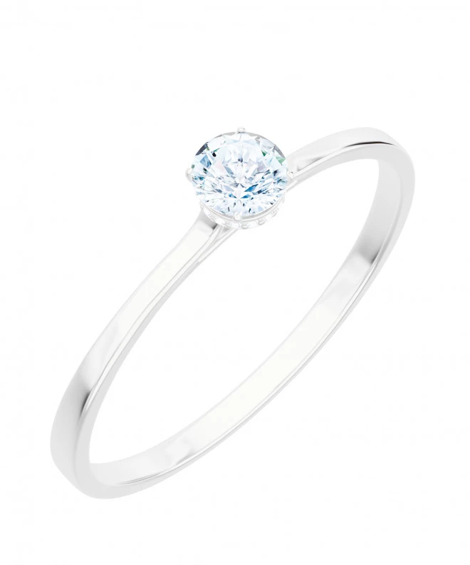 Inel Bonore - Aur Alb 585 - Diamant 0,5 ct 105790