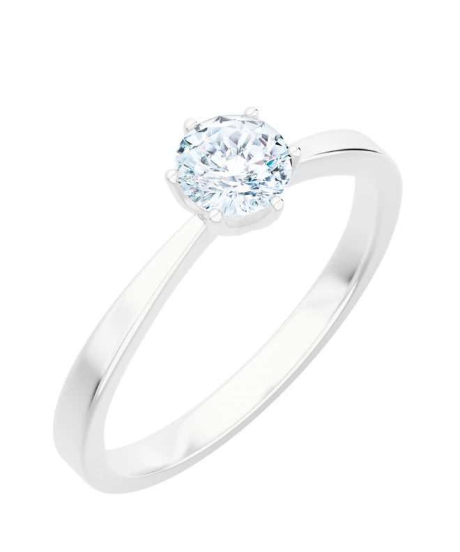 Inel Bonore - Aur Alb 585 - Diamant 0,7 ct 118285