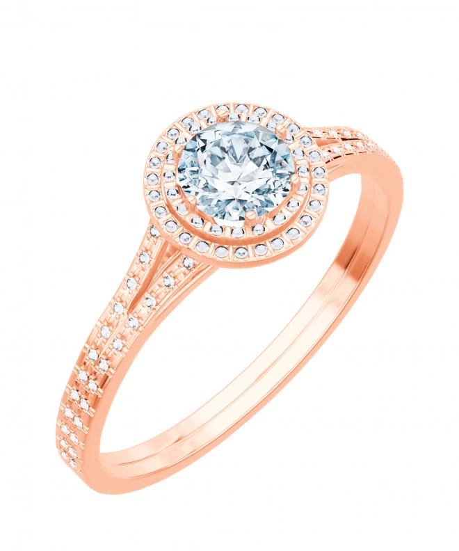 Inel Bonore - Aur Roz 585 - Diamant 0,7 ct 104768