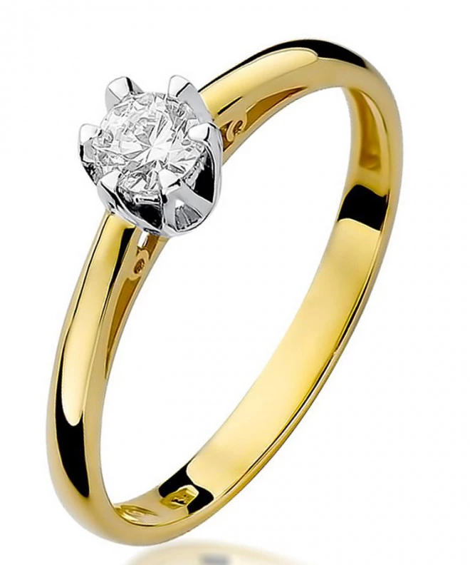 Inel Bonore - Aur 585 - Diamant 0,15 ct 85151