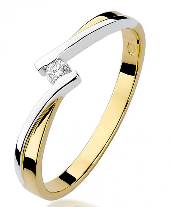 Inel Bonore - Aur 585 - Diamant 0,04 ct 81044