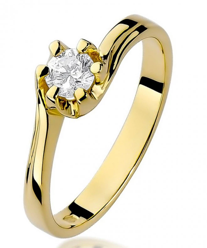 Inel Bonore - Aur 585 - Diamant 0,3 ct 88252