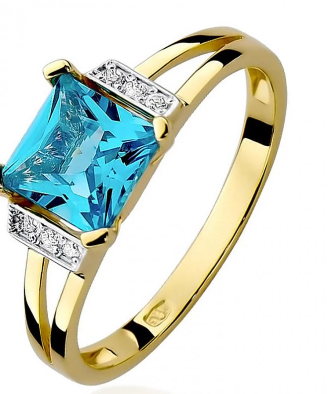 Inel Bonore - Aur 585 - Topaz 1,4 ct 101683