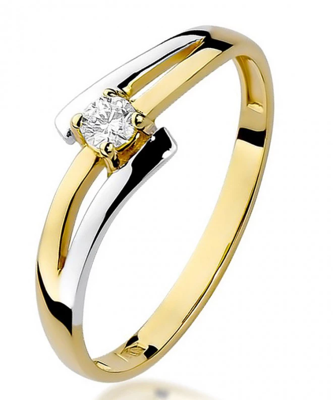 Inel Bonore - Aur 585 - Diamant 0,08 ct 83098