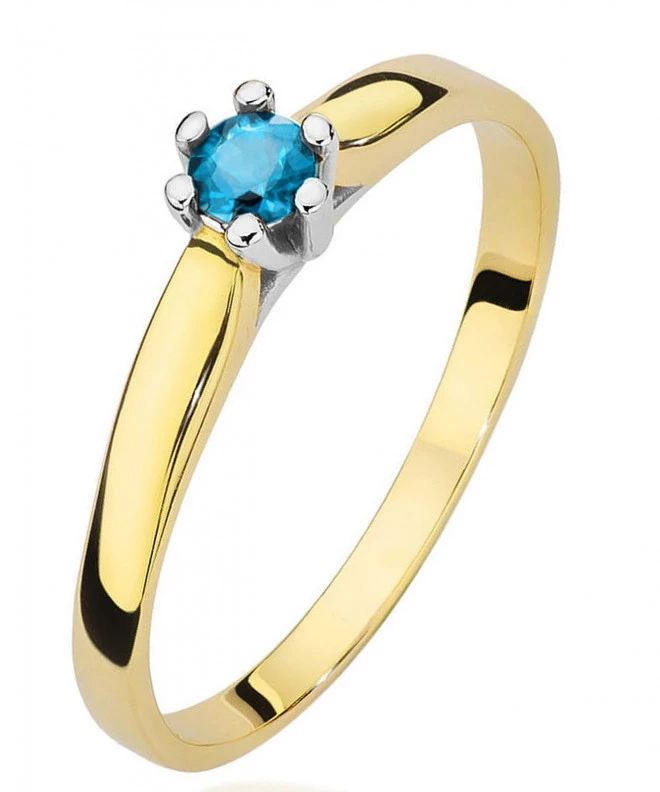 Inel Bonore - Aur 585 - Topaz 0,15 ct 101692