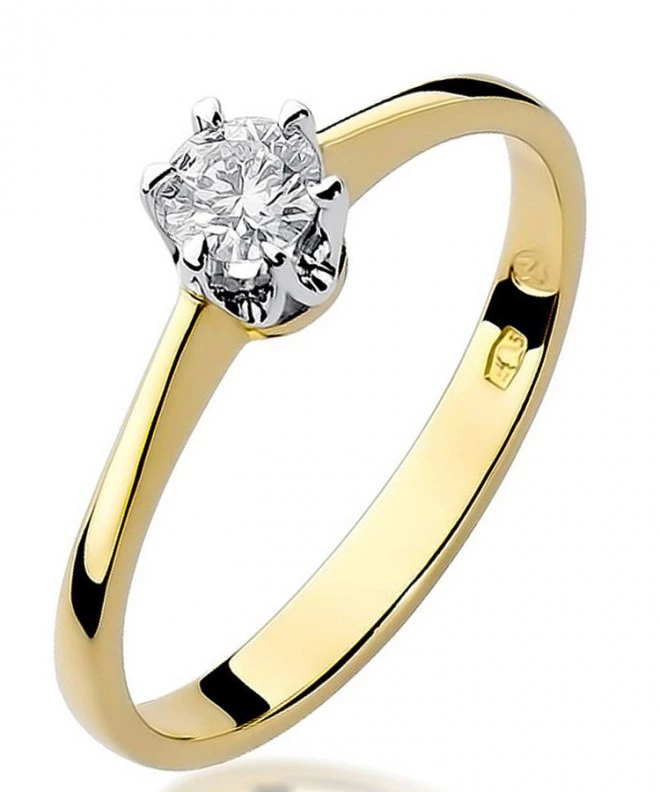 Inel Bonore - Aur 585 - Diamant 0,2 ct 86192