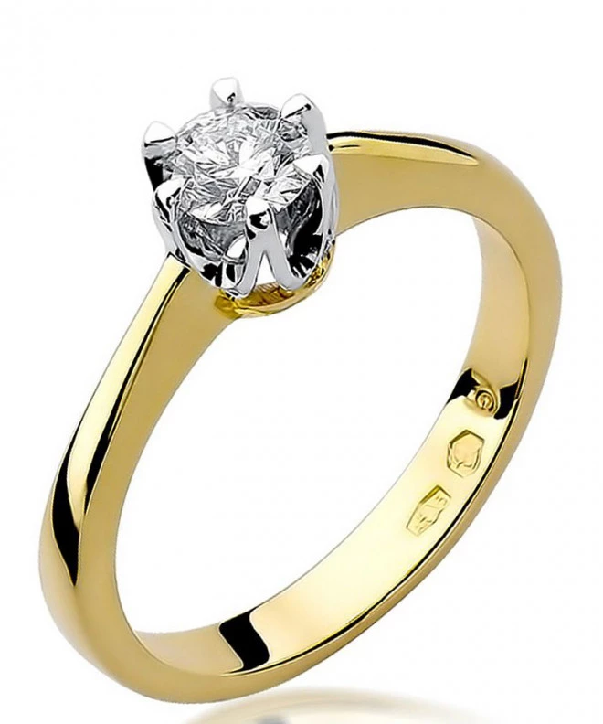 Inel Bonore - Aur 585 - Diamant 0,3 ct 88254