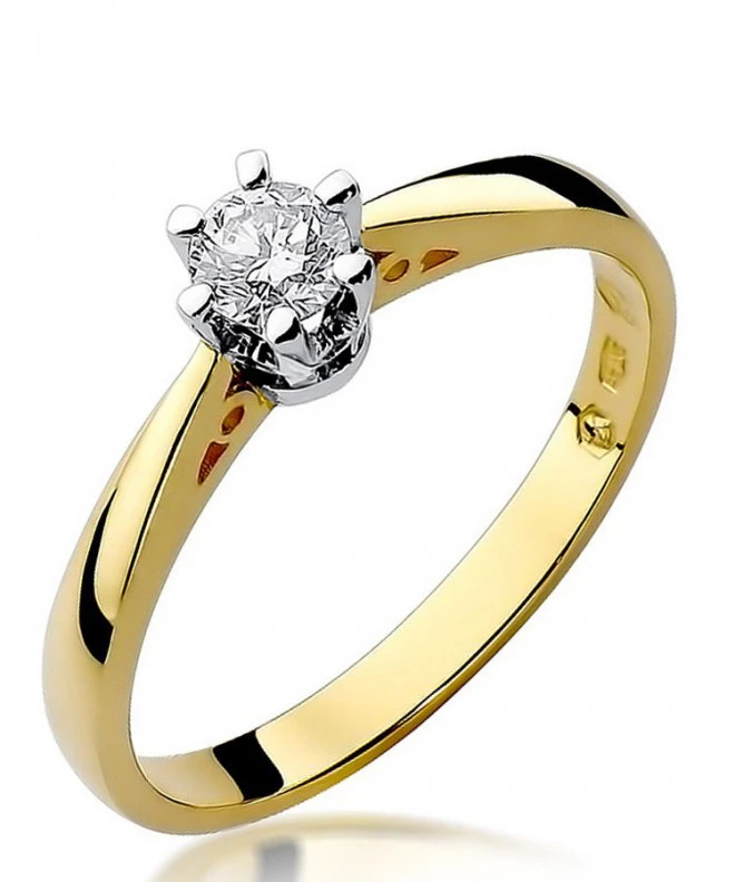 Inel Bonore - Aur 585 - Diamant 0,25 ct 88221