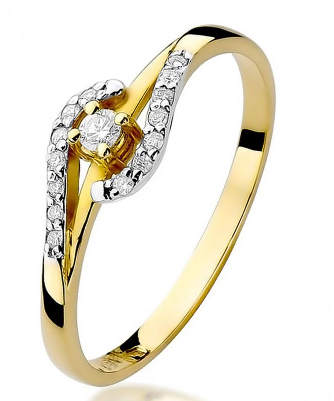 Inel Bonore - Aur 585 - Diamant 0,04 ct 85157
