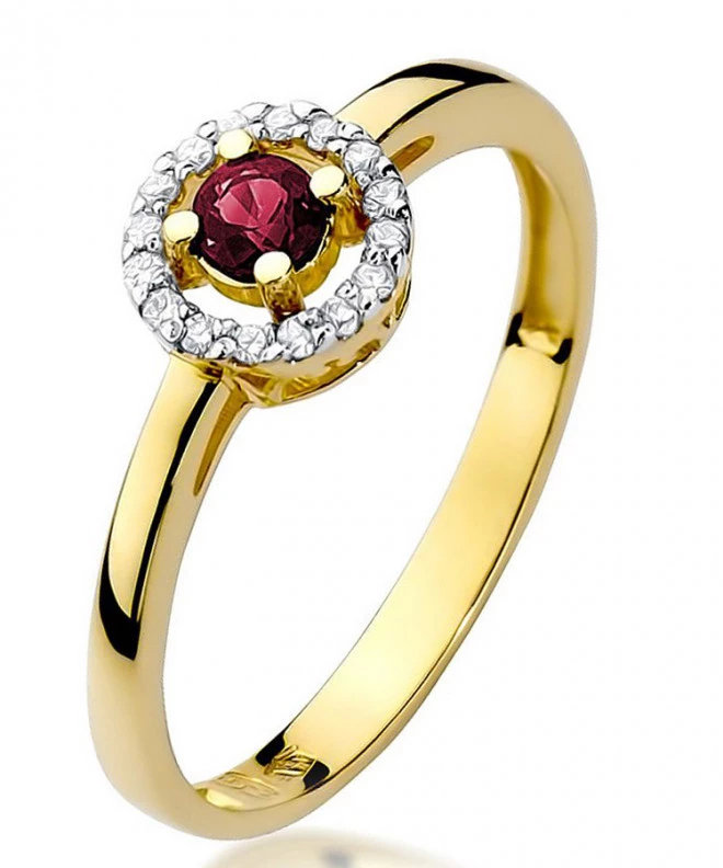 Inel Bonore - Aur 585 - Rubin 0,15 ct 95441
