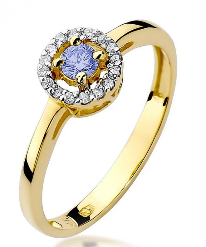 Inel Bonore - Aur 585 - Tanzanit 0,15 ct 99646