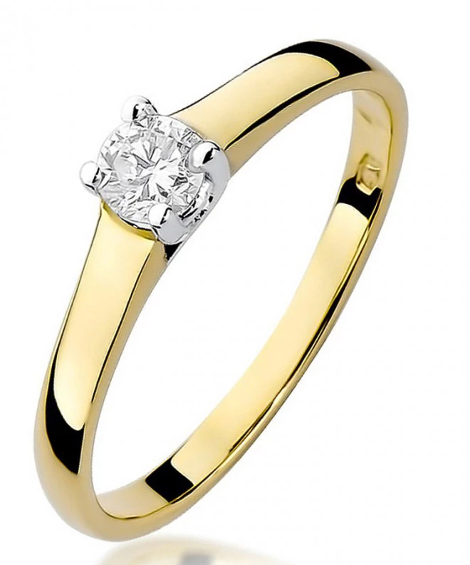 Inel Bonore - Aur 585 - Diamant 0,2 ct 86194