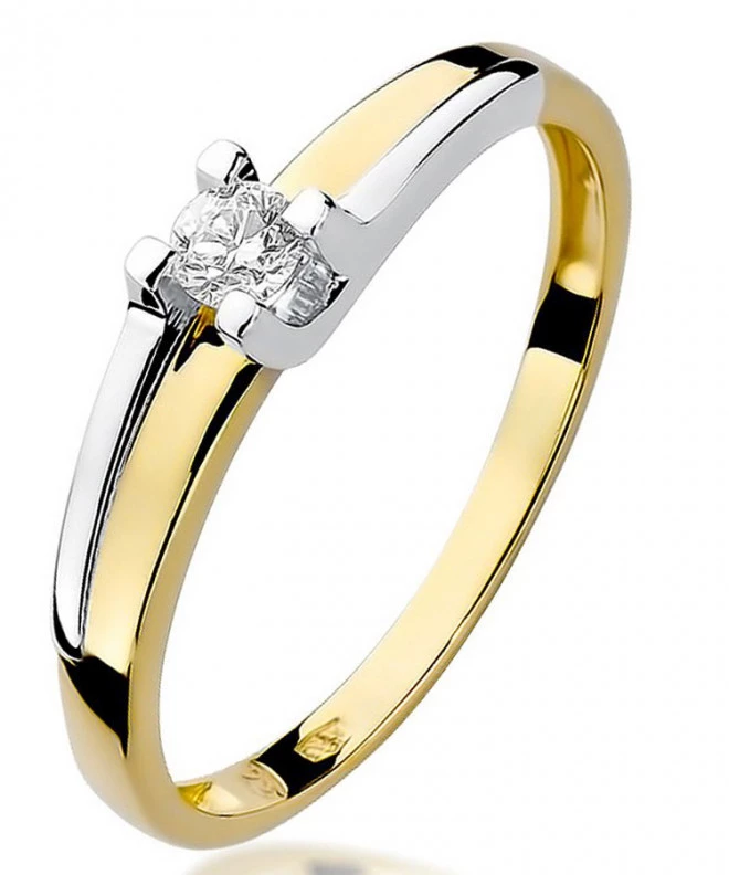 Inel Bonore - Aur 585 - Diamant 0,12 ct 85158