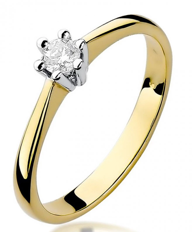 Inel Bonore - Aur 585 - Diamant 0,15 ct 85161