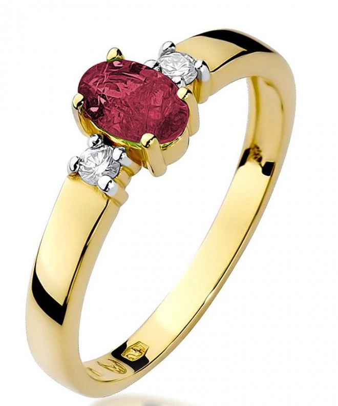 Inel Bonore - Aur 585 - Rubin 0,6 ct 95442