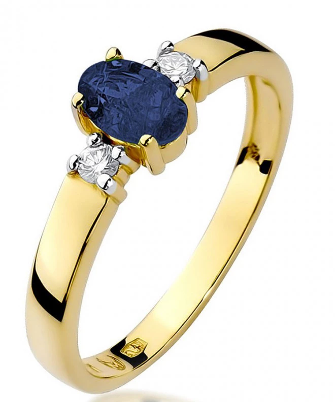 Inel Bonore - Aur 585 - Safir 0,7 ct 97487