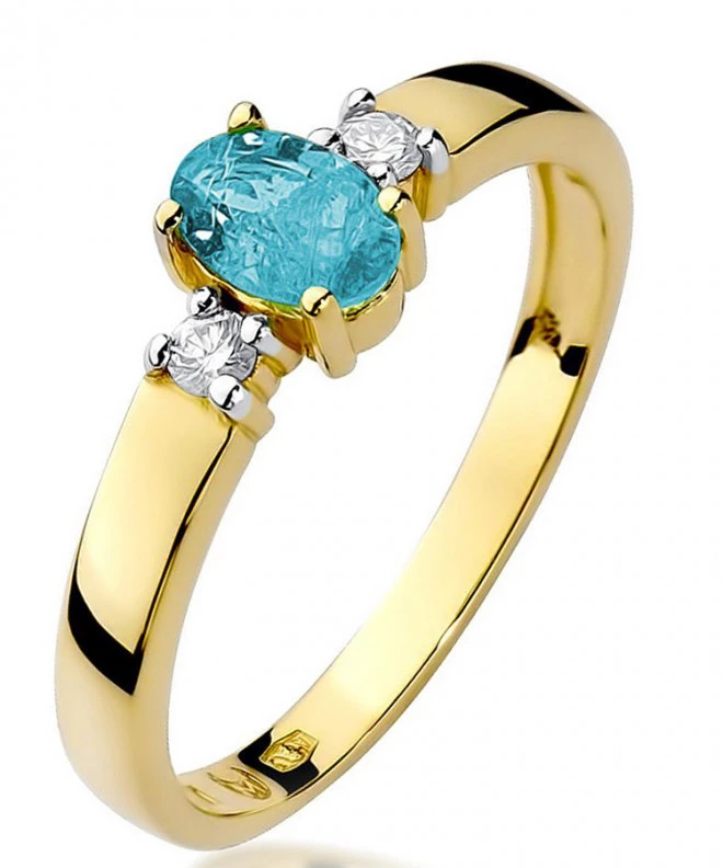 Inel Bonore - Aur 585 - Topaz 0,5 ct 101694