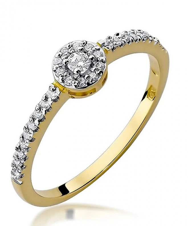 Inel Bonore - Aur 585 - Diamant 0,05 ct 86202