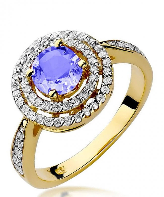 Inel Bonore - Aur 585 - Tanzanit 0,7 ct 99648