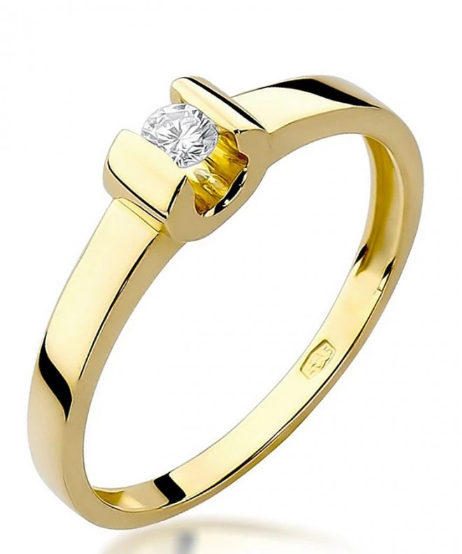 Inel Bonore - Aur 585 - Diamant 0,08 ct 84119
