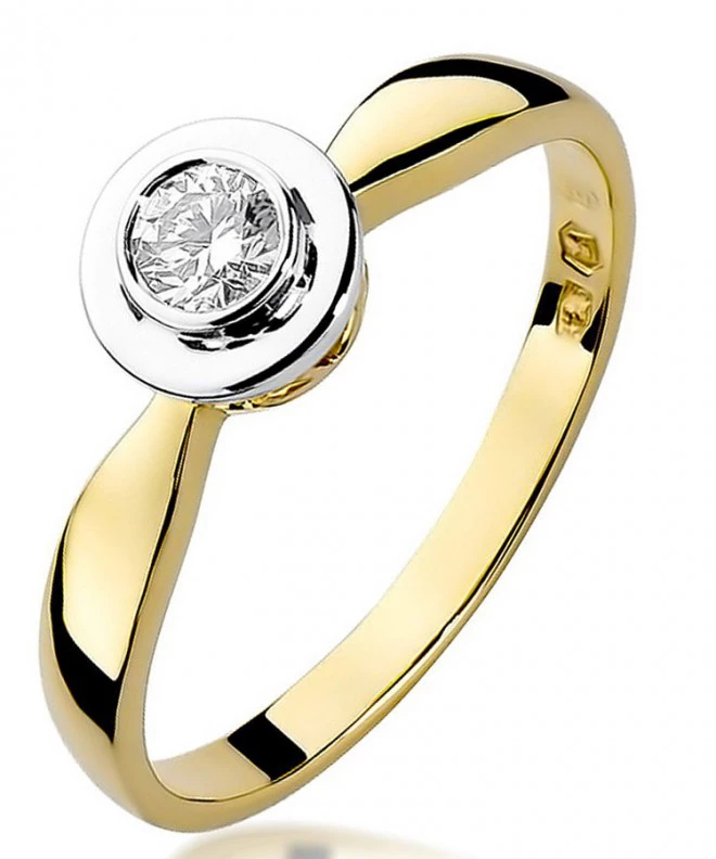 Inel Bonore - Aur 585 - Diamant 0,15 ct 85169