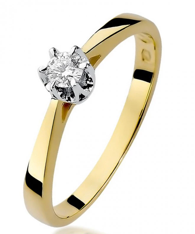 Inel Bonore - Aur 585 - Diamant 0,12 ct 85170
