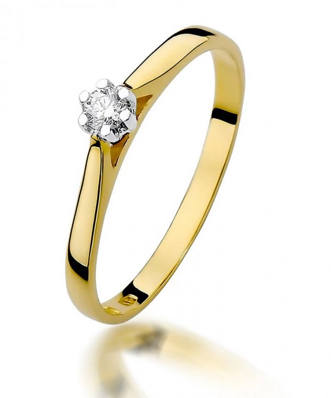 Inel Bonore - Aur 585 - Diamant 0,09 ct 84122