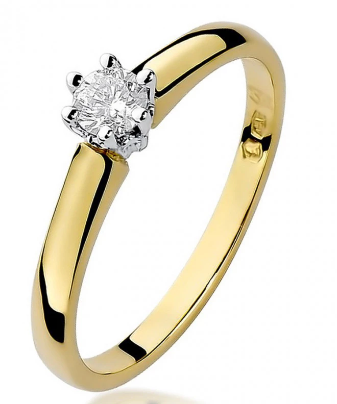 Inel Bonore - Aur 585 - Diamant 0,2 ct 87198