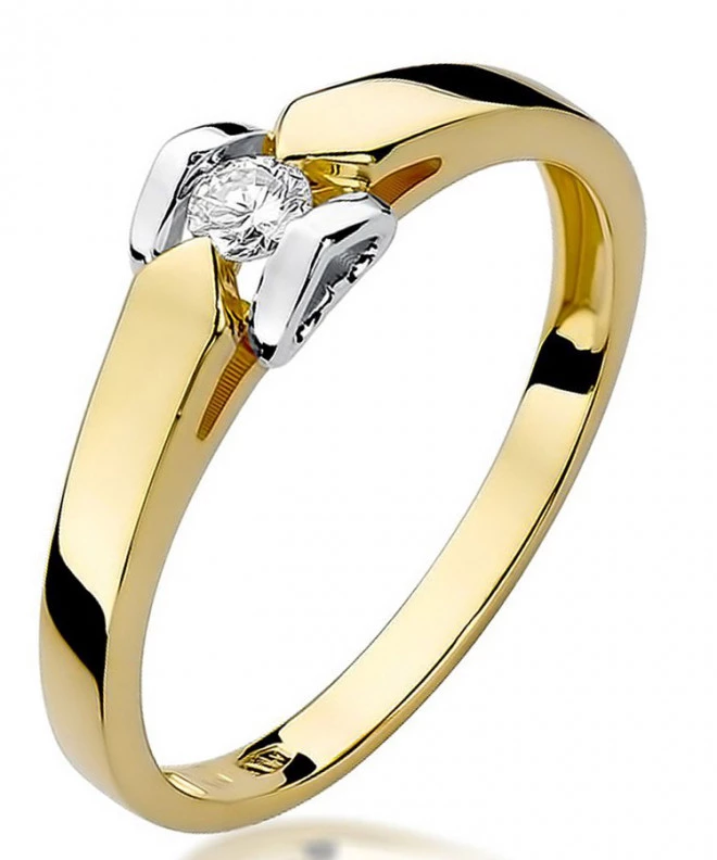Inel Bonore - Aur 585 - Diamant 0,09 ct 84125