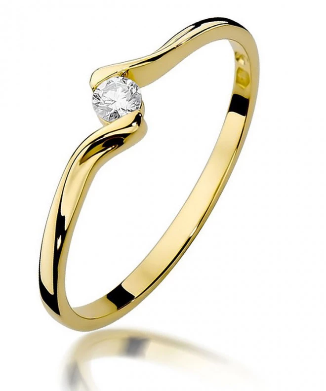Inel Bonore - Aur 585 - Diamant 0,09 ct 84128