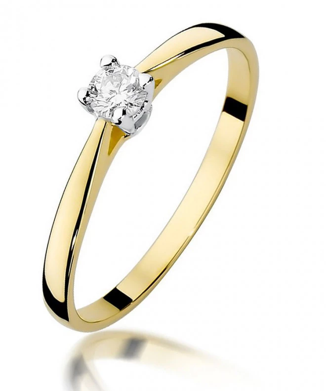 Inel Bonore - Aur 585 - Diamant 0,15 ct 85174