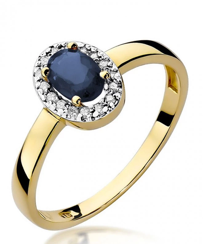 Inel Bonore - Aur 585 - Safir 0,7 ct 97501