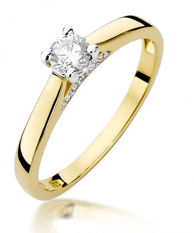 Inel Bonore - Aur 585 - Diamant 0,25 ct 89262