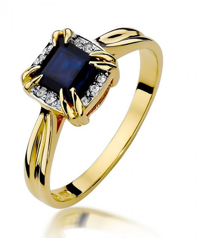 Inel Bonore - Aur 585 - Safir 0,7 ct 97504