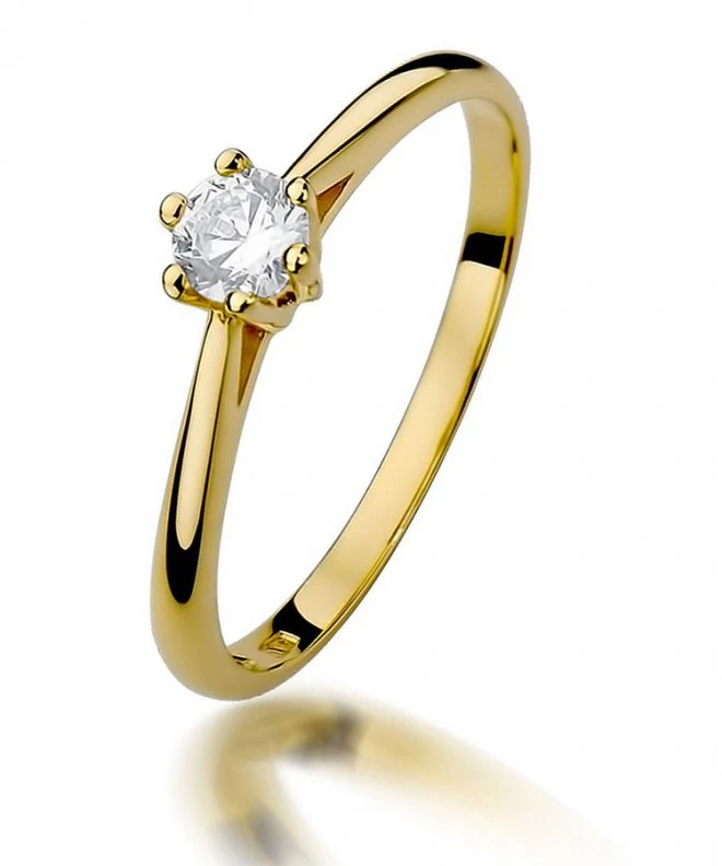 Inel Bonore - Aur 585 - Diamant 0,15 ct 86167