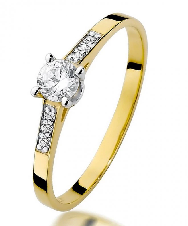 Inel Bonore - Aur 585 - Diamant 0,15 ct 88239