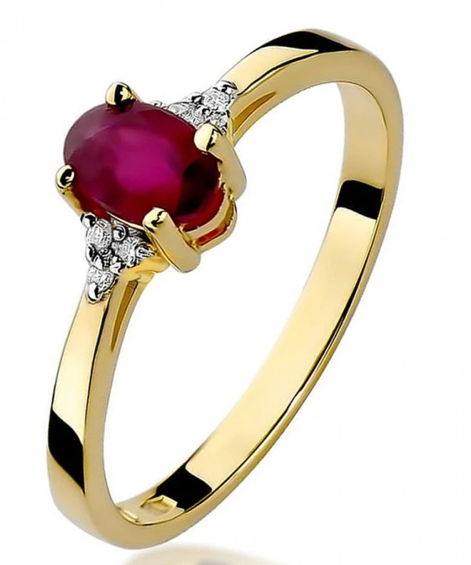 Inel Bonore - Aur 585 - Rubin 0,6 ct 95446