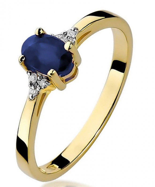 Inel Bonore - Aur 585 - Safir 0,7 ct 97491