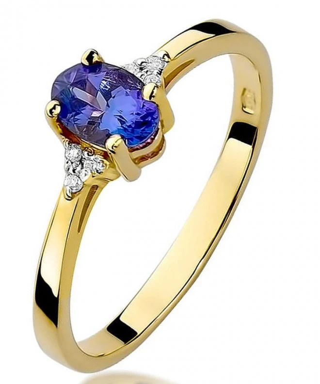 Inel Bonore - Aur 585 - Tanzanit 0,4 ct 99650