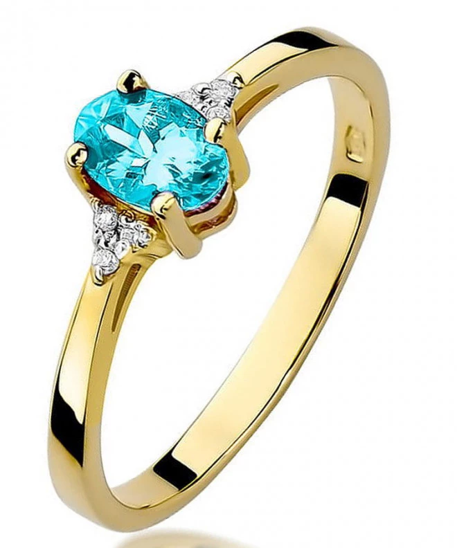 Inel Bonore - Aur 585 - Topaz 0,5 ct 101697