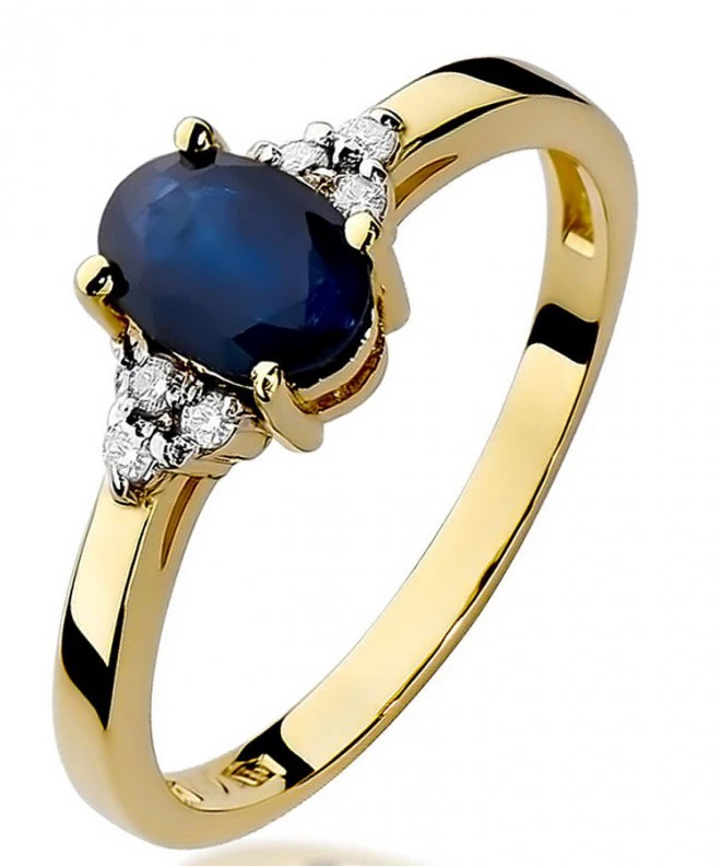 Inel Bonore - Aur 585 - Safir 0,9 ct 97494