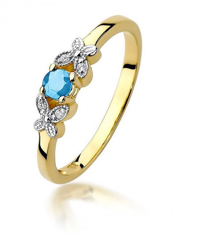 Inel Bonore - Aur 585 - Topaz 0,15 ct 101704