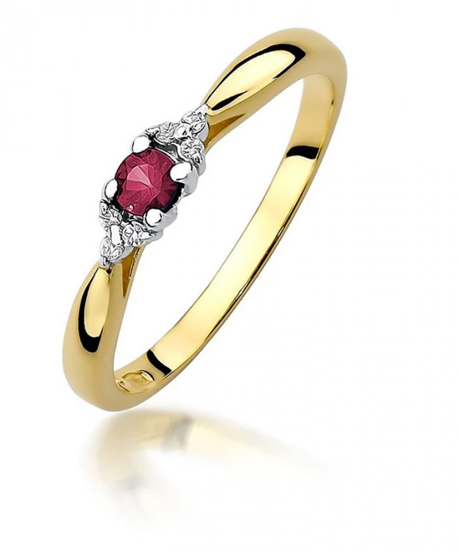 Inel Bonore - Aur 585 - Rubin 0,15 ct 96450