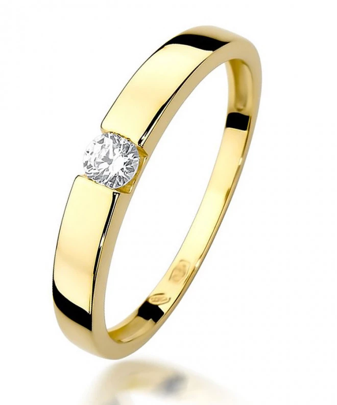 Inel Bonore - Aur 585 - Diamant 0,12 ct 86177