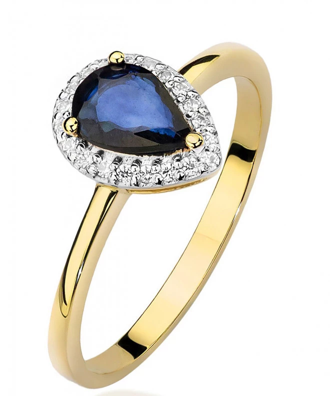 Inel Bonore - Aur 585 - Safir 0,6 ct 97513
